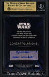 2019 BGS 9.5 Topps Star Wars - Rise of Skywalker Rey Sketch - Chris Willdig 1/1