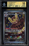 BGS 10 Pristine Pokemon - Noctowl 114/102 Alt Art SR - Japanese Stella Miracle