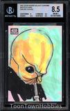 2021 BGS 8.5 Topps Galaxy Chrome Star Wars - Doikk Na'ts Sketch - 1/1