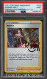 PSA 9 Pokemon Card - Marnie SWSH120 - Premium Tournament Collection Promo