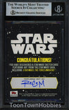 2015 BGS 7 Topps Star Wars - The Force Awakens R2-D2 Rocom Sketch 1/1