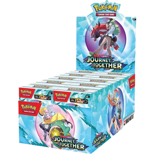 pokemon sv9 journey together booster box Pokemon SV9 Journey Together Build & Battle Kit Display (10 units) –  ToonTownHobbies