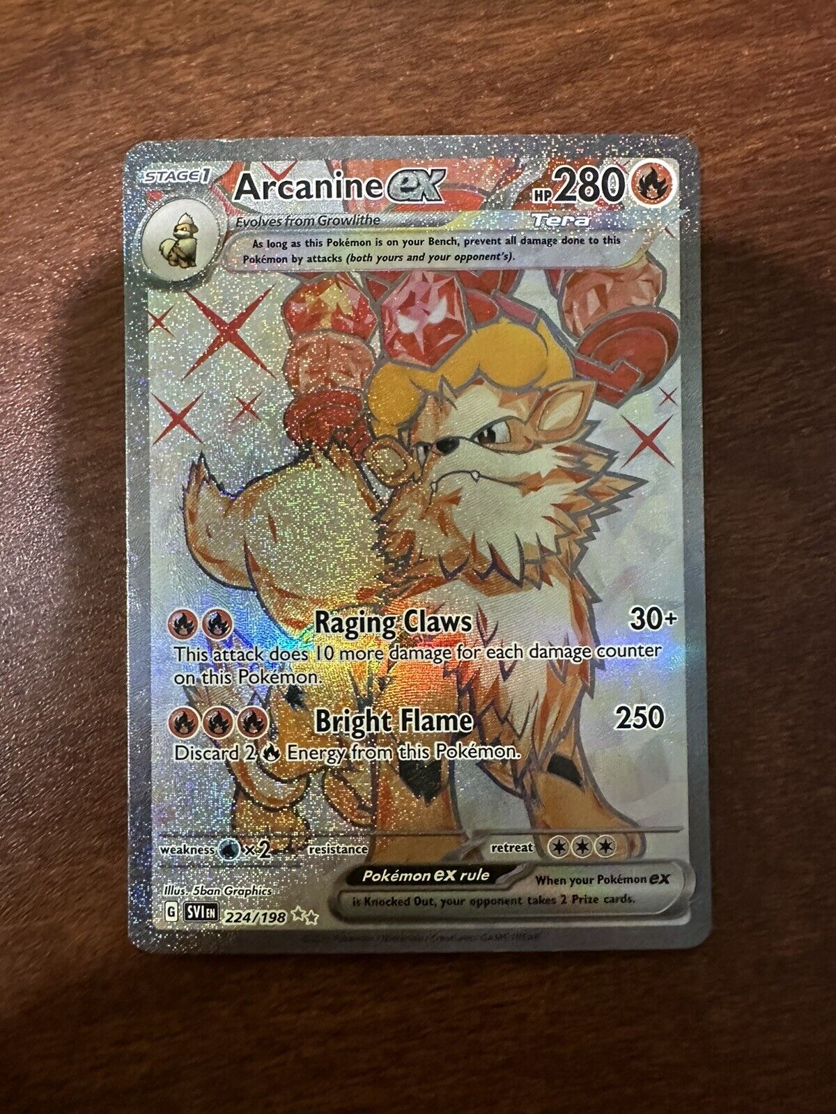pokemon scarlet and violet 151 best cards Arcanine BREAK (XY180) (Jumbo Card) [XY: Black Star Promos] main image 1
