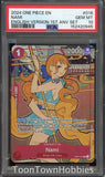 PSA 10 One Piece - Nami OP01-016 - 1st Anniversary Set English