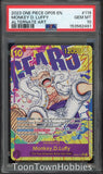PSA 10 One Piece - Monkey.D.Luffy OP05-119 Alt Art - Awakening of the New Era