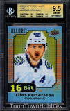 BGS 9.5 2023-24 Upper Deck Allure - Elias Pettersson B-20 - 16 Bit SSP