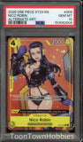 PSA 10 One Piece - Nico Robin ST29-009 Alt Art - Starter Deck 29 Egghead