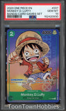 PSA 10 One Piece - Monkey.D.Luffy P-037 - Gen Con Promo Foil
