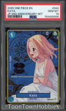 PSA 10 One Piece - Kaya OP03-044 - Japan 2nd Anniversary Set English