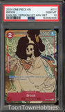PSA 10 One Piece - Brook ST01-011 - 1st Anniversary Set English