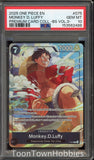 PSA 10 One Piece - Monkey.D.Luffy P-075 - Premium Card Collection Vol.3 Best