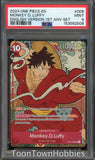 PSA 9 One Piece - Monkey.D.Luffy ST10-006 - English 1st Anniversary Set