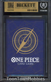 BGS 10 Pristine One Piece - Roronoa Zoro OP01-025 - 1st Anniversary Set English