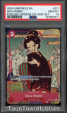 PSA 10 One Piece - Nico Robin OP01-017 - 1st Anniversary Set English