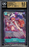 BGS 9.5 One Piece - Nami OP02-036 - Premium Card Collection Vol.1 English