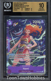 BGS 10 Pristine One Piece - Nami OP09-070 Premium Card Collection Vol.4 English