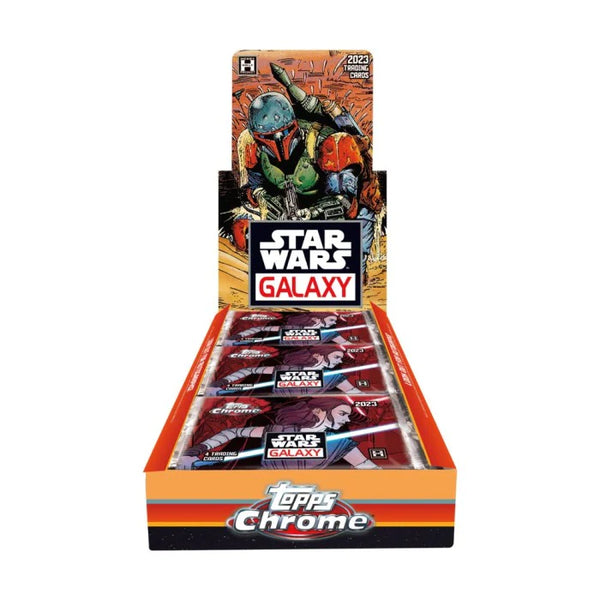 2023 Topps Star Wars Galaxy Chrome Hobby Booster Box