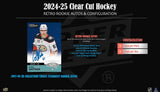2024-25 Upper Deck Clear Cut Hockey Hobby Box