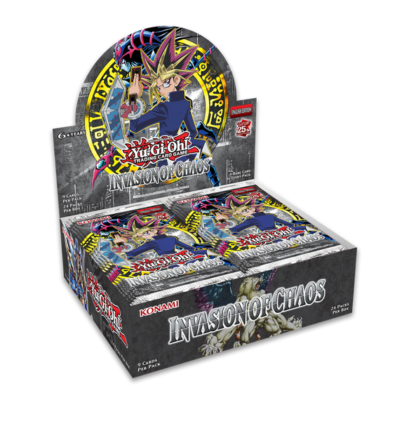 Yugioh 25th Anniversary - Invasion of Chaos Booster Box