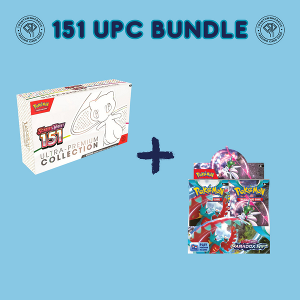 Pokemon 151 Ultra Premium Collection & Paradox Rift Booster Box Bundle