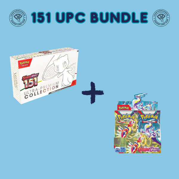 Pokemon 151 Ultra Premium Collection & Scarlet & Violet Base Booster Box Bundle