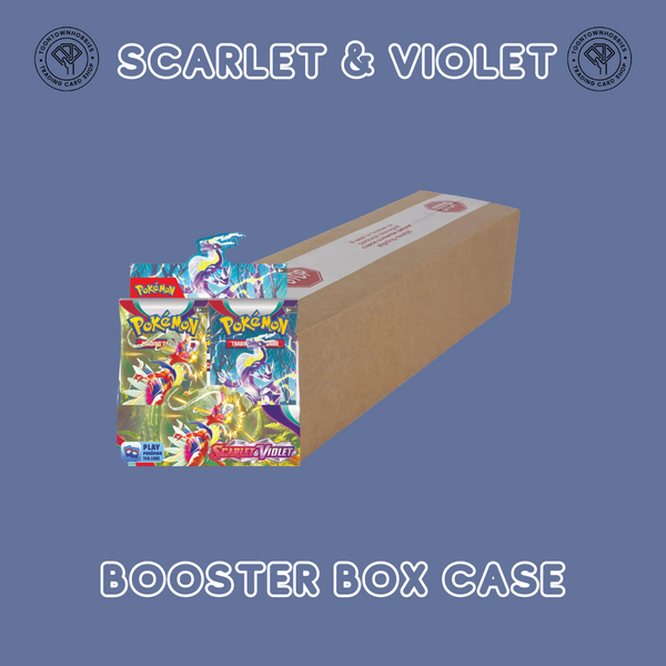 Pokemon Scarlet & Violet Base Set Booster Box Case of 6