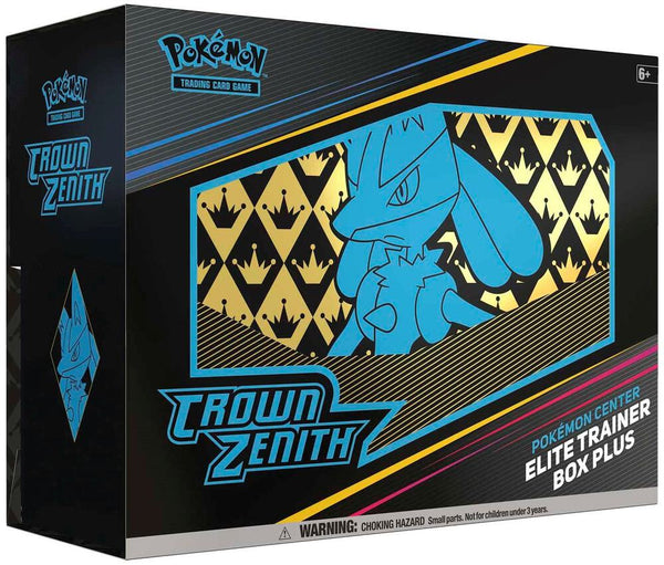 Pokemon SWSH 12.5 Crown Zenith Pokemon Center Elite Trainer Box Plus