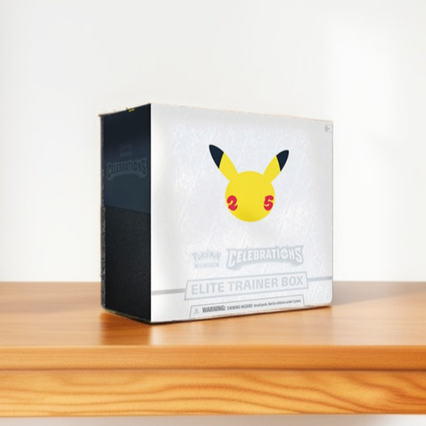 Celebrations 25th Anniversary Elite Trainer Box (ETB) ToonTownHobbies Celebrations 25th Anniversary Elite Trainer Box (ETB) ToonTownHobbies
