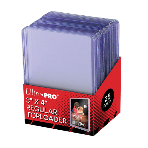 Ultra Pro Top Loaders 3x4 25 count