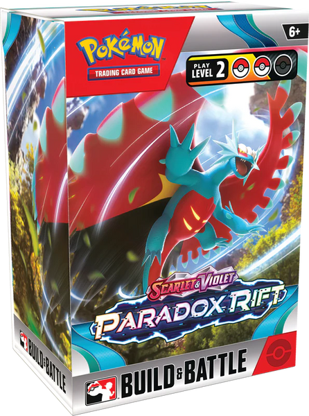 Pokemon SV4 Paradox Rift Build And Battle Kit