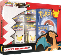 Pokémon TCG: Celebrations Collection—Lance’s Charizard V and Pokémon TCG: Celebrations Collection—Dark Sylveon V