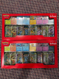 Pokemon Prismatic Evolutions Costco Mini Tin 8 Pack - Bundle of 2