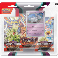 Pokemon Scarlet And Violet Obsidian Flames 3-Pack Blister