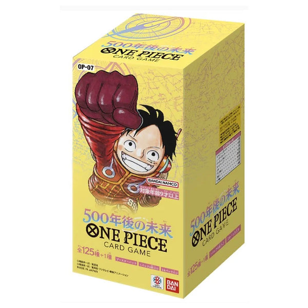 One Piece OP-07 500 YEARS IN THE FUTURE Japanese Booster Box