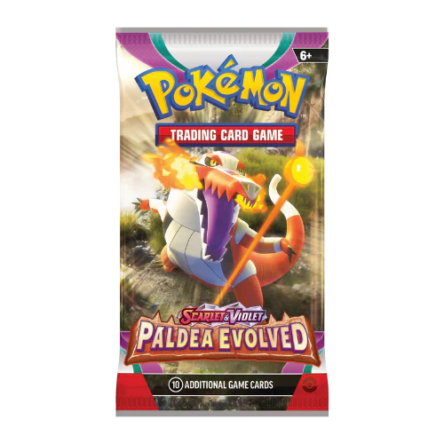 Pokemon SV Paldea Evolved Booster Pack (Random Art)