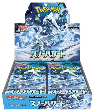 Pokemon - Snow Hazard Booster Box Japanese