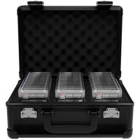 Zion Cases Graded Card Slab Case X (Black Diamond) TSA Lockable - 3 Row