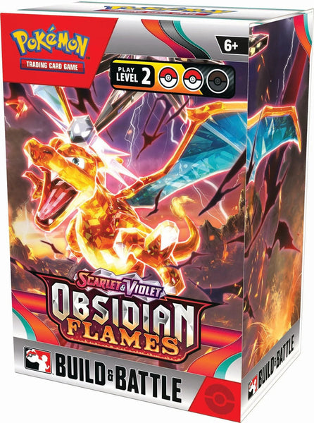 Pokemon Scarlet And Violet Obsidian Flames Build & Battle Kit