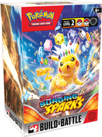 Pokemon SV8 Surging Sparks Build and Battle Display of 10 - Sealed