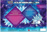 Pokemon Alolan Sandslash GX Box