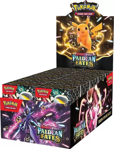 Pokemon Paldean Fates Booster Bundle Display of 10 (Sealed)