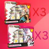 Pokémon Celebrations Collection Lance’s Charizard V Dark Sylveon V Sealed Case