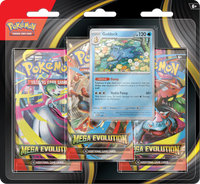 Pokemon ME01 Mega Evolutions 3-Pack Blister