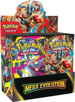 Pokemon ME01 Mega Evolutions Booster Box Enhanced (includes box topper)