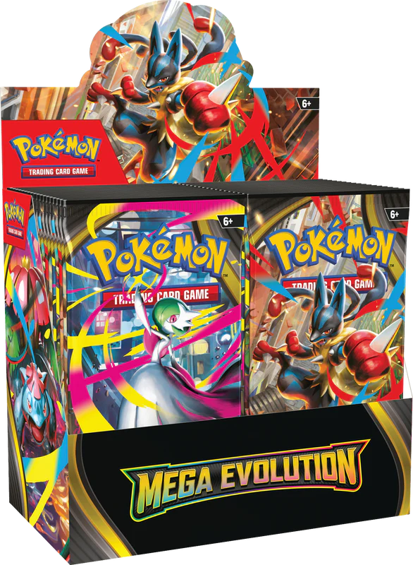 me booster box Pokemon ME01 Mega Evolution Enhanced (includes box topper) – ToonTownHobbies Variant:Naganadel new-arrival in the Pokémon TCG YuGiOh Yugi's Legendary Decks
