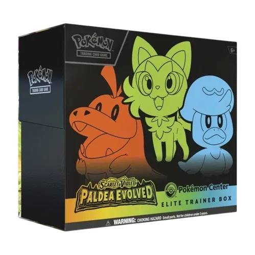 Paldea Evolved Pokemon Center Elite Trainer Box (Exclusive)