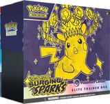 Surging Sparks Pokemon Center Elite Trainer Box Sealed Case