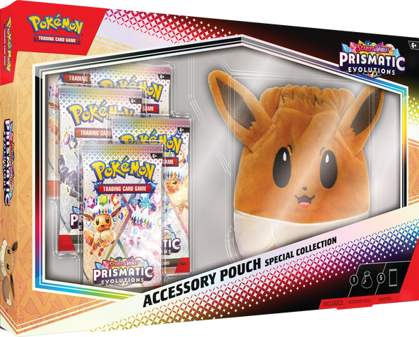 (Pre-Order) Pokemon - Scarlet & Violet - Prismatic Evolutions - Accessory Pouch Special Collection