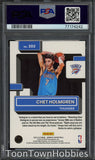 PSA 9 2022 Donruss Choice - Chet Holmgren Rated Rookie - #202 - Thunder