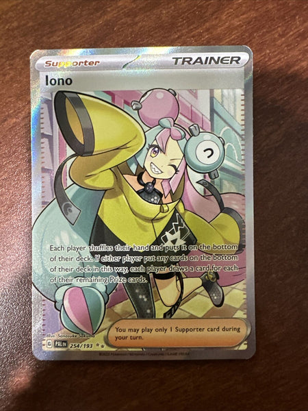 Pokémon TCG Paldea Evolved - Iono 254/193 Full Art